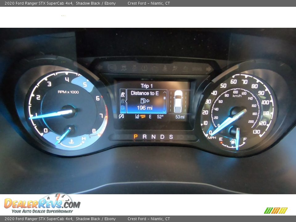 2020 Ford Ranger STX SuperCab 4x4 Shadow Black / Ebony Photo #13