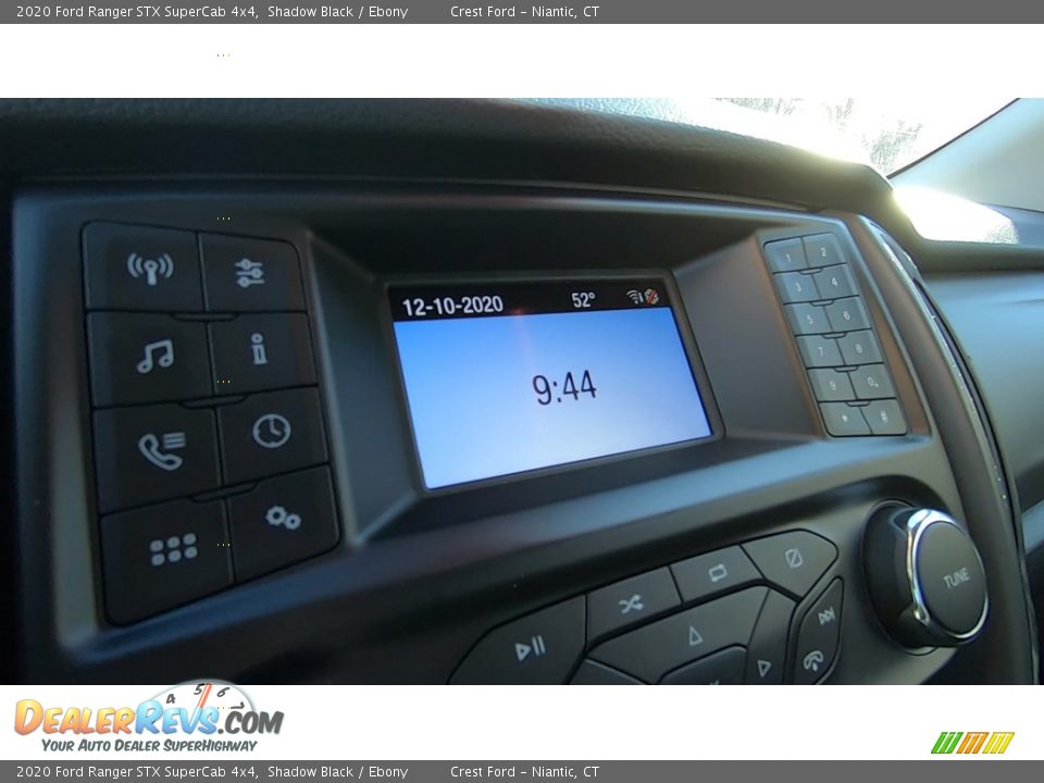 2020 Ford Ranger STX SuperCab 4x4 Shadow Black / Ebony Photo #14