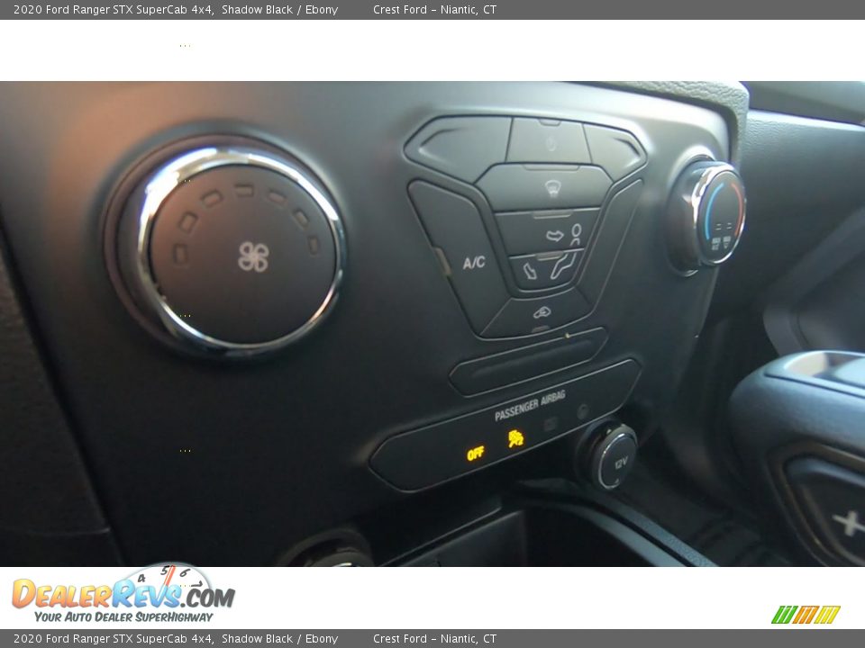 2020 Ford Ranger STX SuperCab 4x4 Shadow Black / Ebony Photo #15