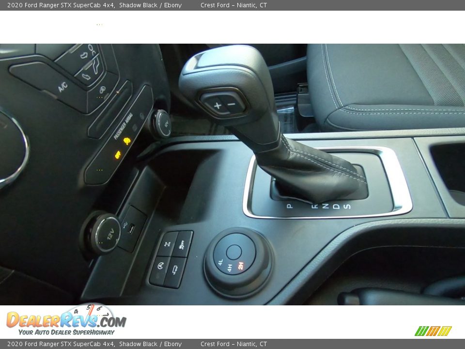 2020 Ford Ranger STX SuperCab 4x4 Shadow Black / Ebony Photo #16