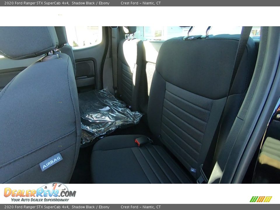 2020 Ford Ranger STX SuperCab 4x4 Shadow Black / Ebony Photo #17