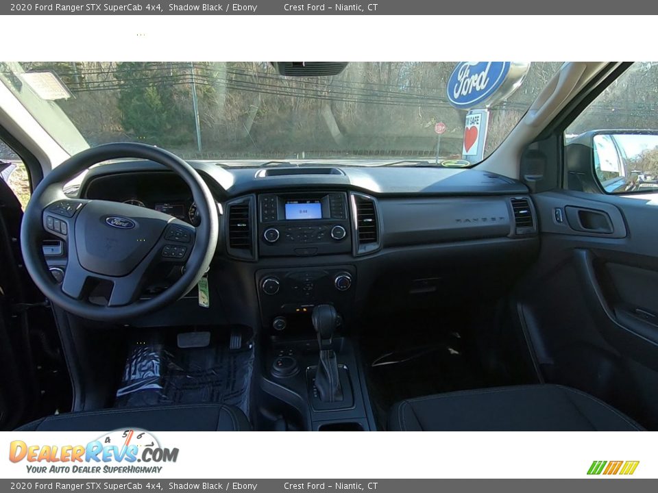2020 Ford Ranger STX SuperCab 4x4 Shadow Black / Ebony Photo #18