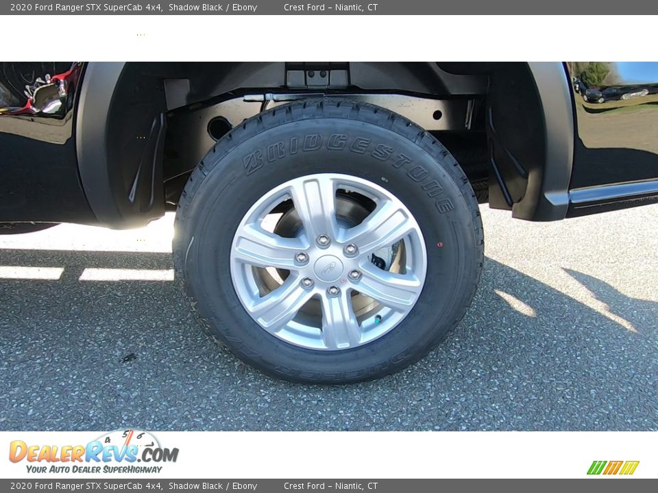 2020 Ford Ranger STX SuperCab 4x4 Shadow Black / Ebony Photo #19