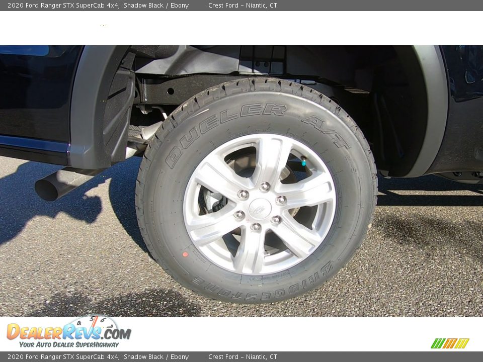 2020 Ford Ranger STX SuperCab 4x4 Shadow Black / Ebony Photo #21