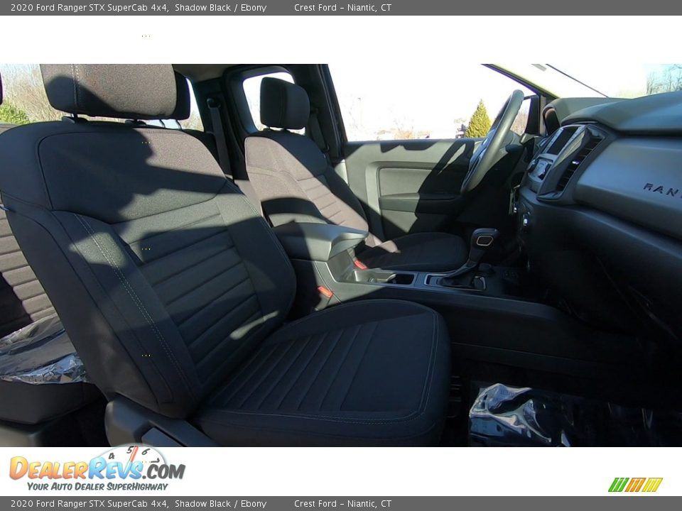 2020 Ford Ranger STX SuperCab 4x4 Shadow Black / Ebony Photo #22