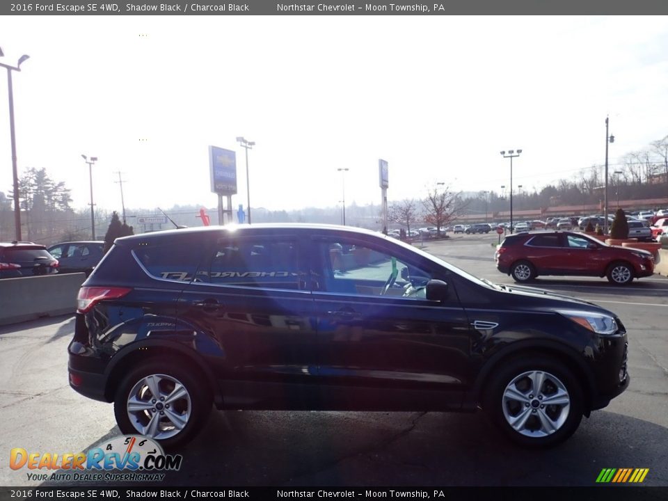 2016 Ford Escape SE 4WD Shadow Black / Charcoal Black Photo #10