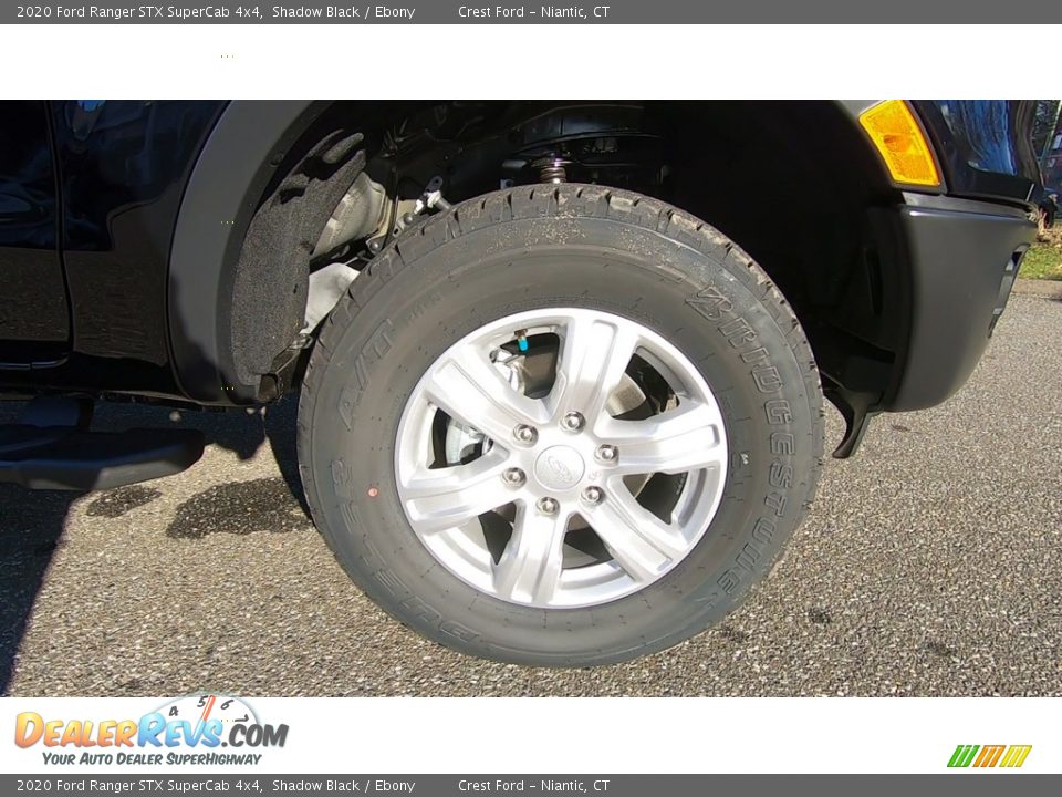 2020 Ford Ranger STX SuperCab 4x4 Shadow Black / Ebony Photo #25