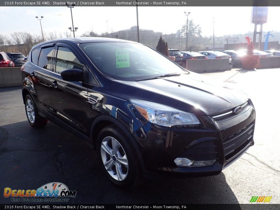 2016 Ford Escape SE 4WD Shadow Black / Charcoal Black Photo #11