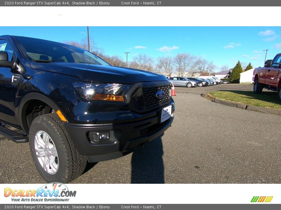 2020 Ford Ranger STX SuperCab 4x4 Shadow Black / Ebony Photo #26
