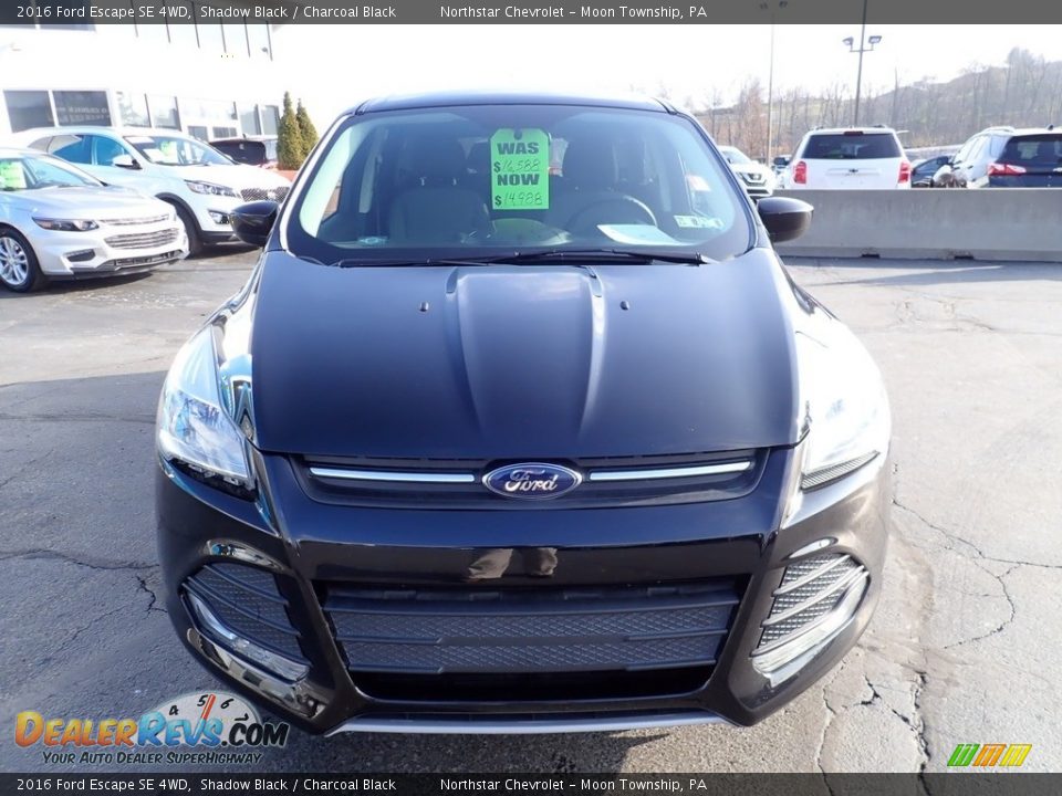 2016 Ford Escape SE 4WD Shadow Black / Charcoal Black Photo #13