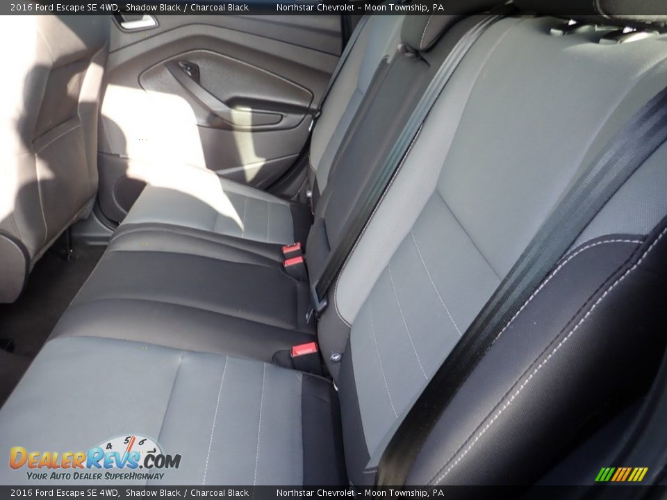 2016 Ford Escape SE 4WD Shadow Black / Charcoal Black Photo #21