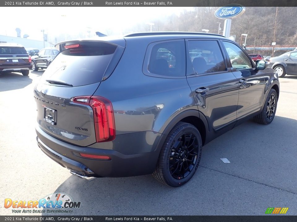 2021 Kia Telluride EX AWD Gravity Gray / Black Photo #2