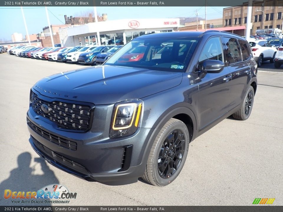 2021 Kia Telluride EX AWD Gravity Gray / Black Photo #5