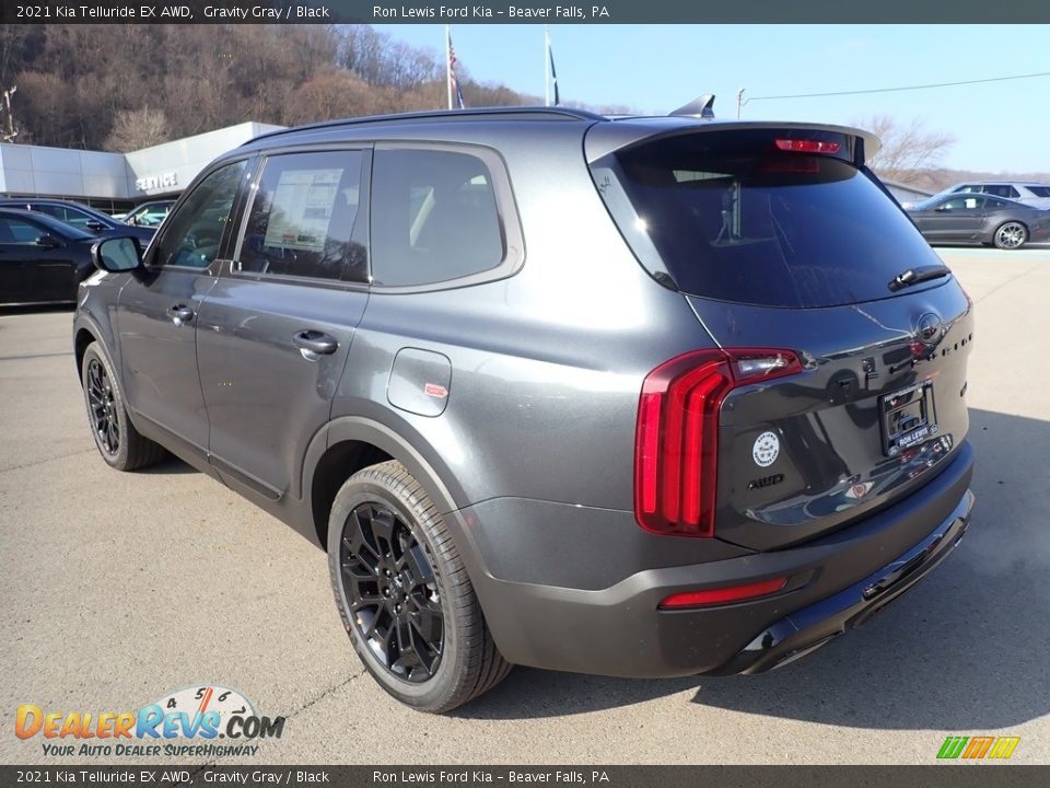2021 Kia Telluride EX AWD Gravity Gray / Black Photo #7