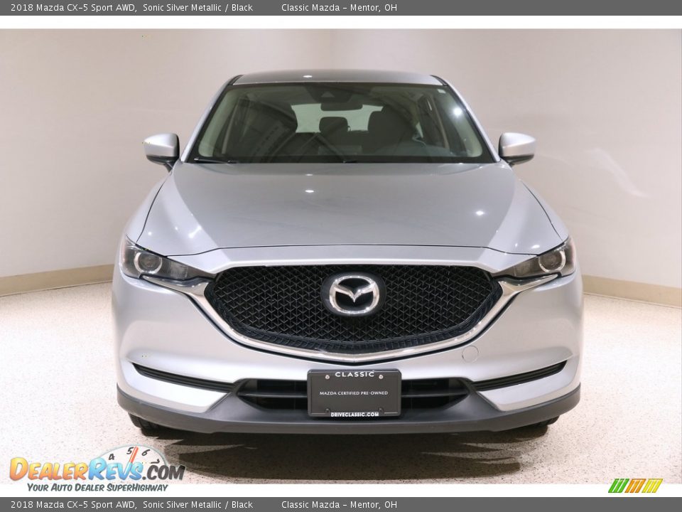 2018 Mazda CX-5 Sport AWD Sonic Silver Metallic / Black Photo #2