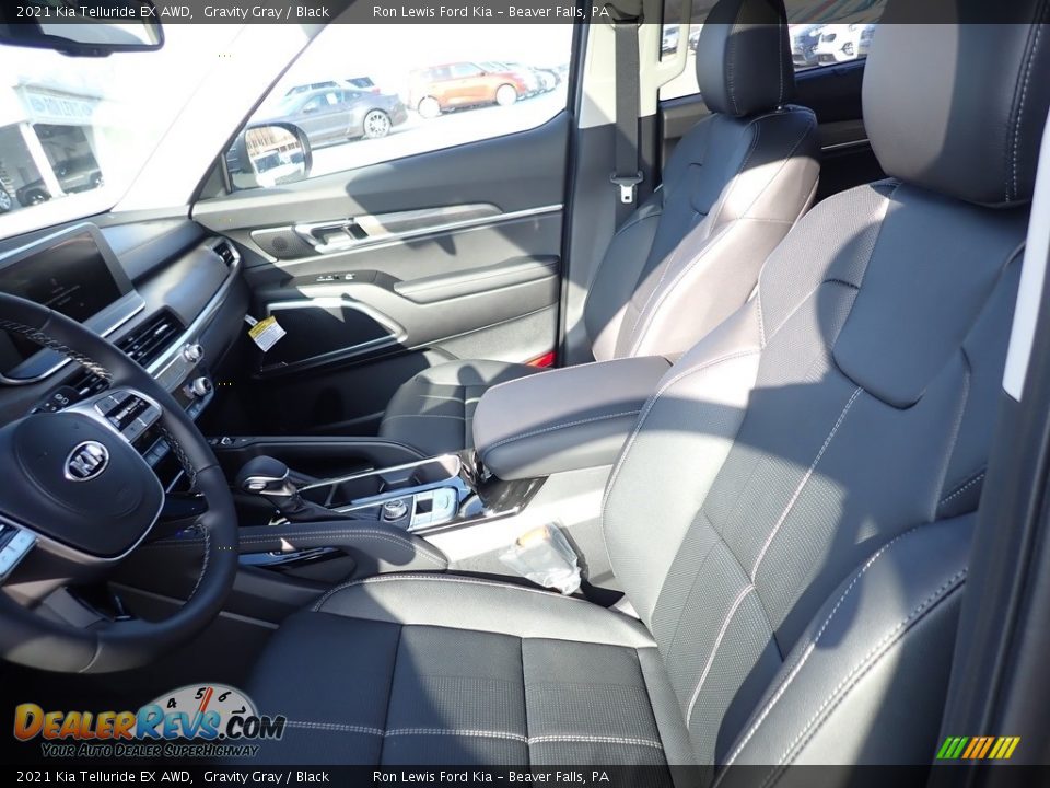 2021 Kia Telluride EX AWD Gravity Gray / Black Photo #12