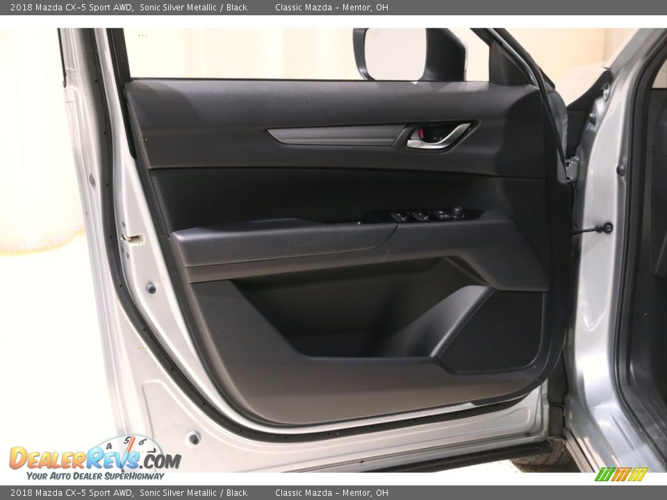 2018 Mazda CX-5 Sport AWD Sonic Silver Metallic / Black Photo #4