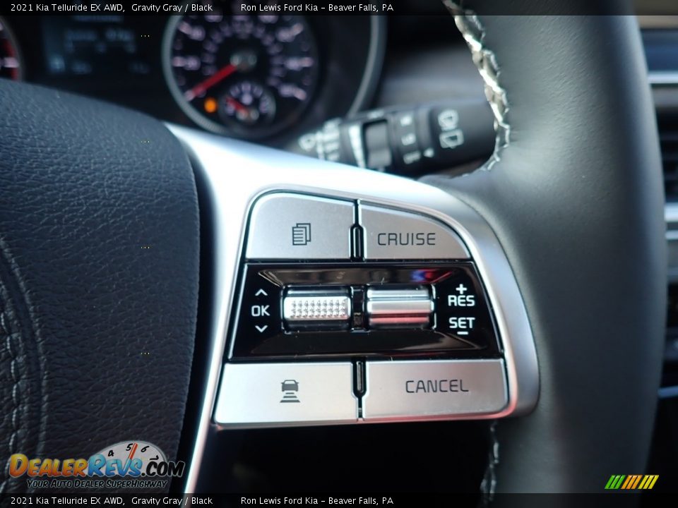 2021 Kia Telluride EX AWD Gravity Gray / Black Photo #17