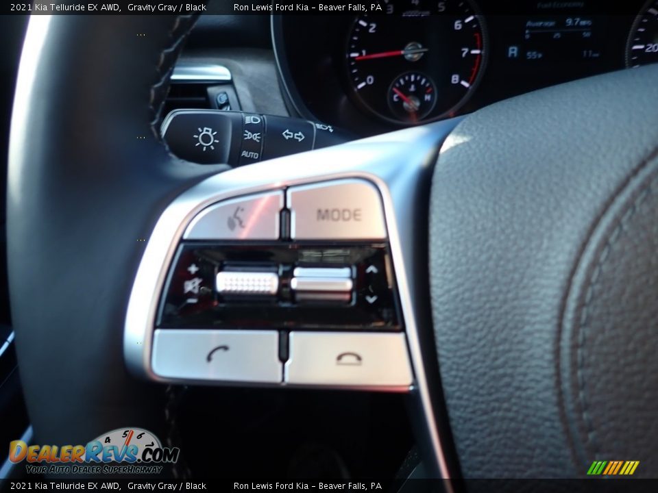 2021 Kia Telluride EX AWD Gravity Gray / Black Photo #18
