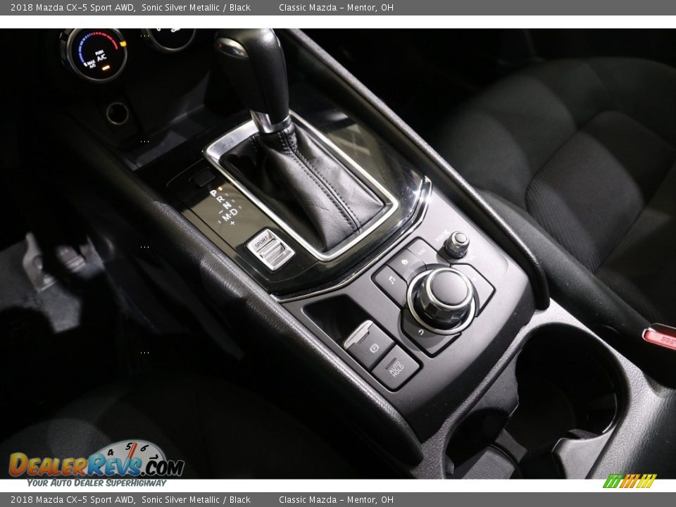 2018 Mazda CX-5 Sport AWD Sonic Silver Metallic / Black Photo #12