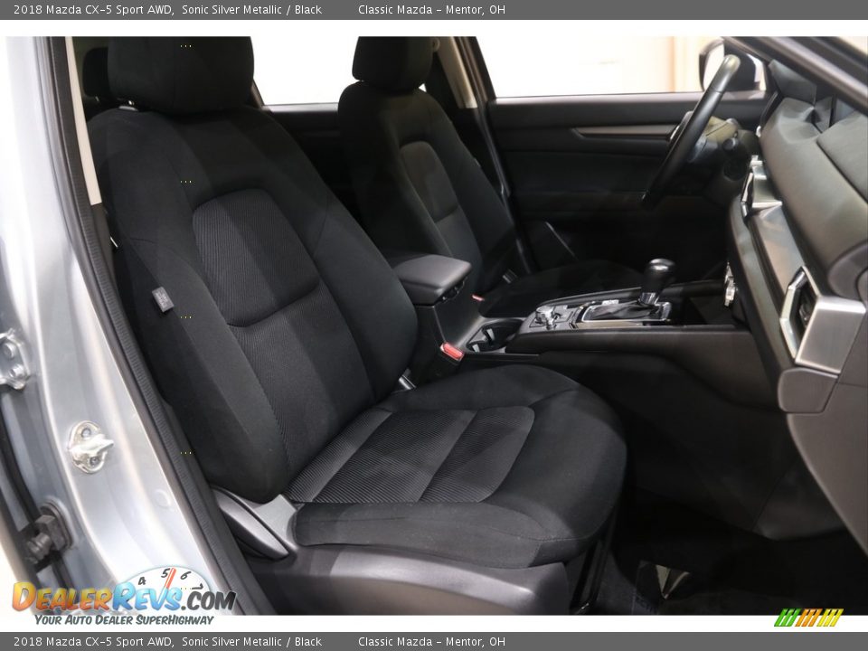2018 Mazda CX-5 Sport AWD Sonic Silver Metallic / Black Photo #13