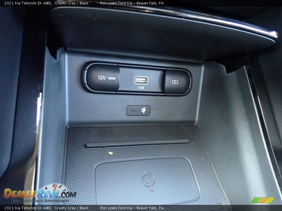 2021 Kia Telluride EX AWD Gravity Gray / Black Photo #20