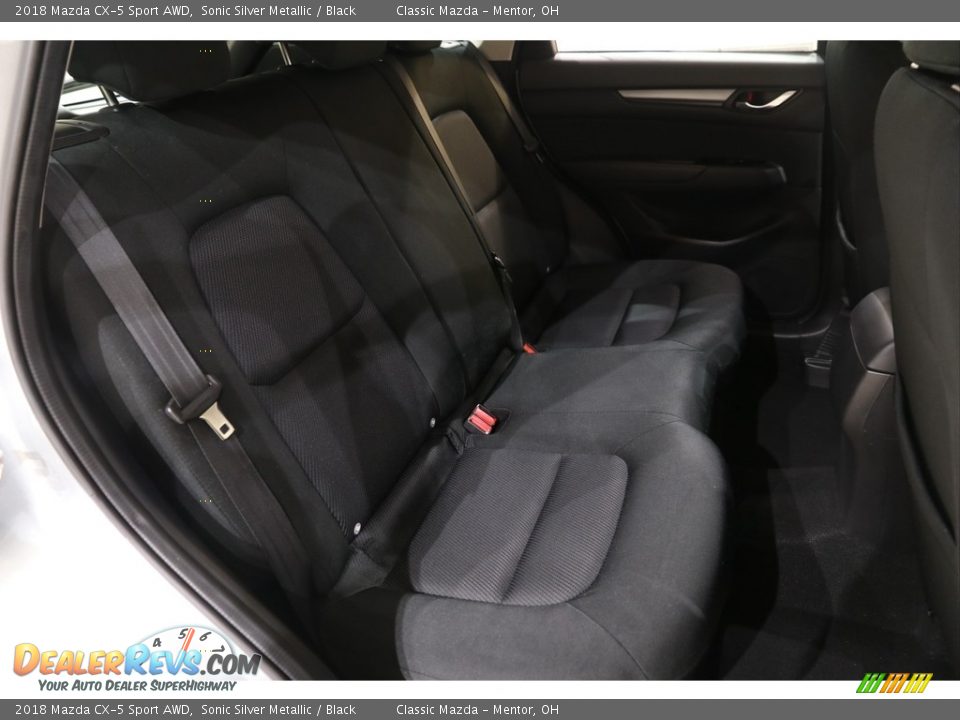 2018 Mazda CX-5 Sport AWD Sonic Silver Metallic / Black Photo #14