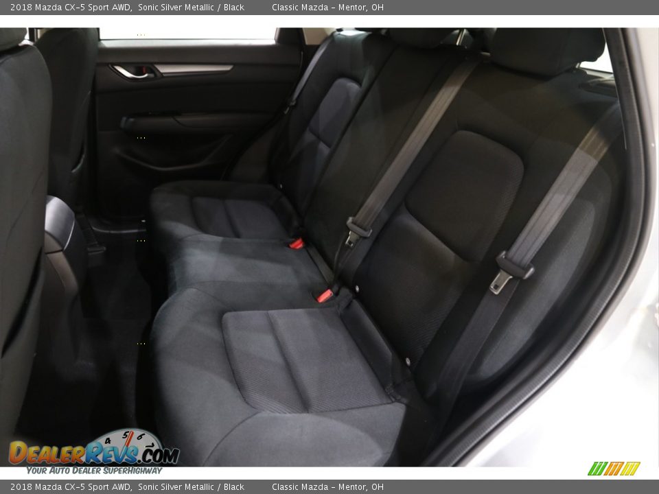 2018 Mazda CX-5 Sport AWD Sonic Silver Metallic / Black Photo #15