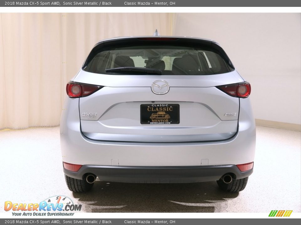 2018 Mazda CX-5 Sport AWD Sonic Silver Metallic / Black Photo #16