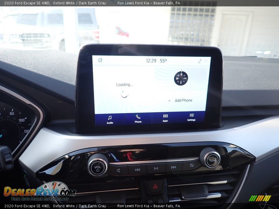 2020 Ford Escape SE 4WD Oxford White / Dark Earth Gray Photo #15