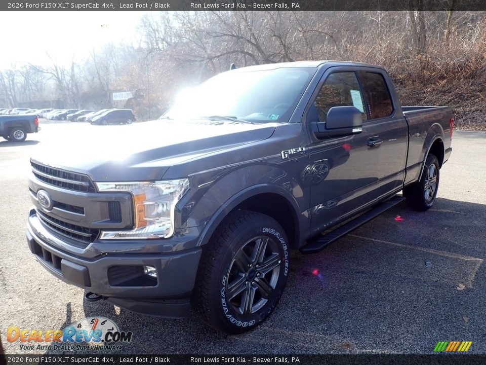 2020 Ford F150 XLT SuperCab 4x4 Lead Foot / Black Photo #5