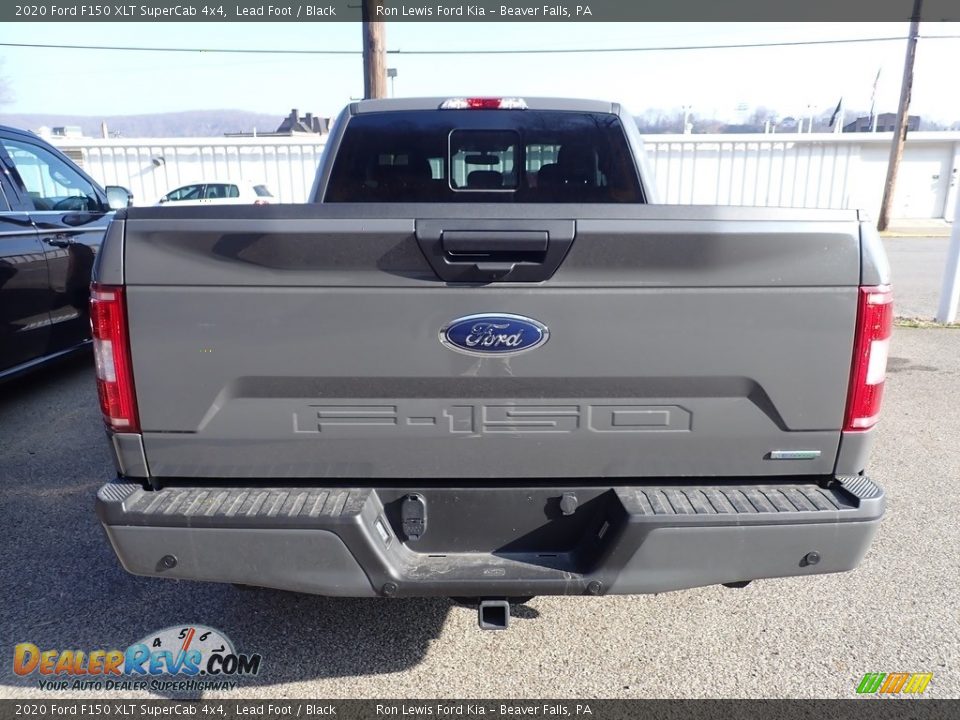 2020 Ford F150 XLT SuperCab 4x4 Lead Foot / Black Photo #7