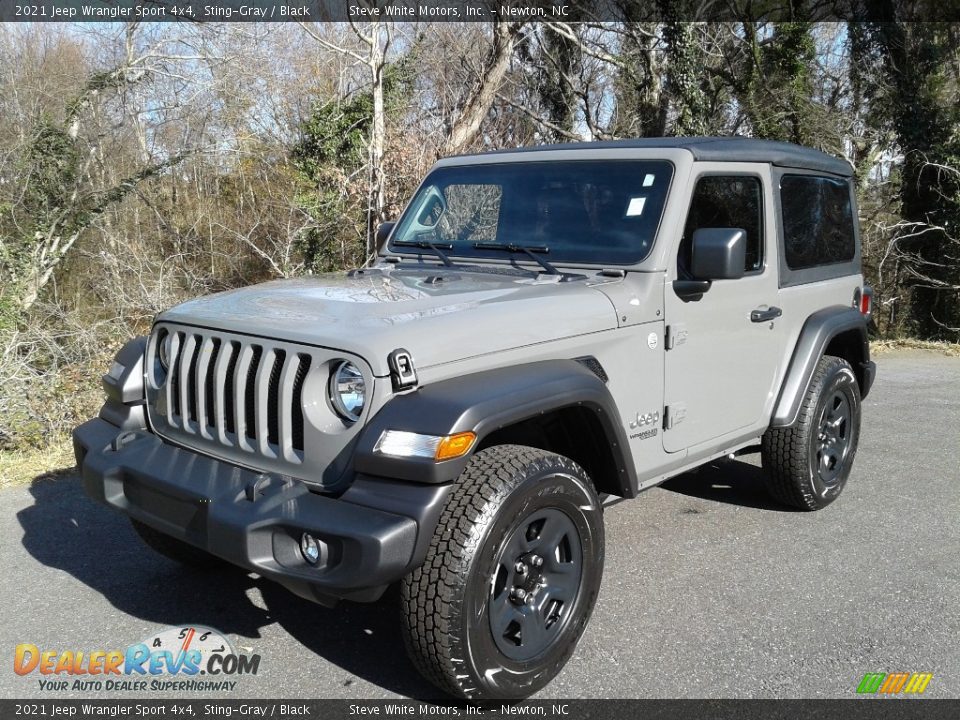 2021 Jeep Wrangler Sport 4x4 Sting-Gray / Black Photo #2