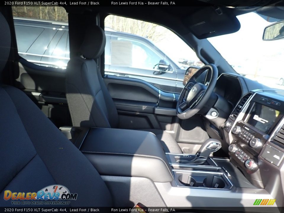 2020 Ford F150 XLT SuperCab 4x4 Lead Foot / Black Photo #9