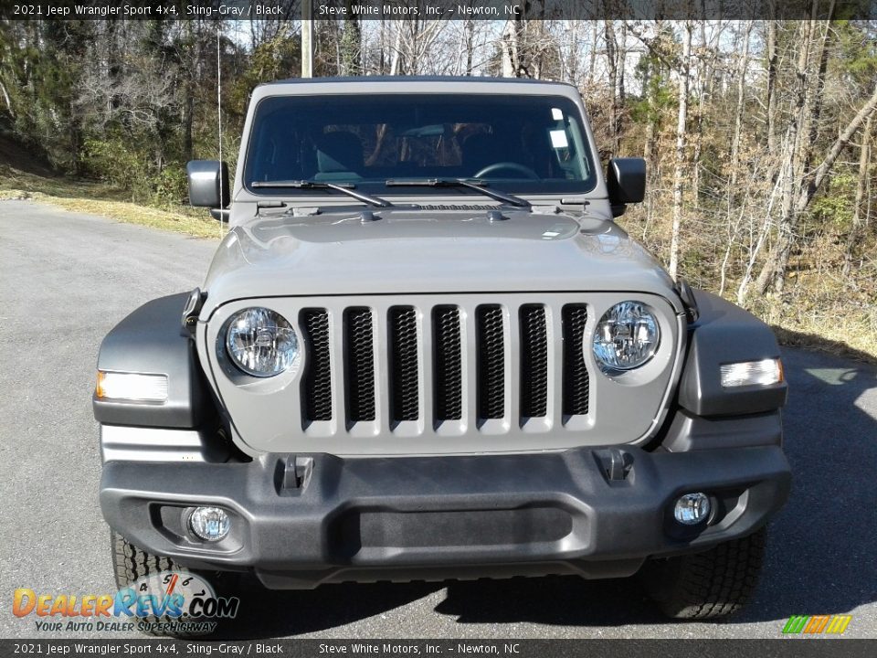 2021 Jeep Wrangler Sport 4x4 Sting-Gray / Black Photo #3