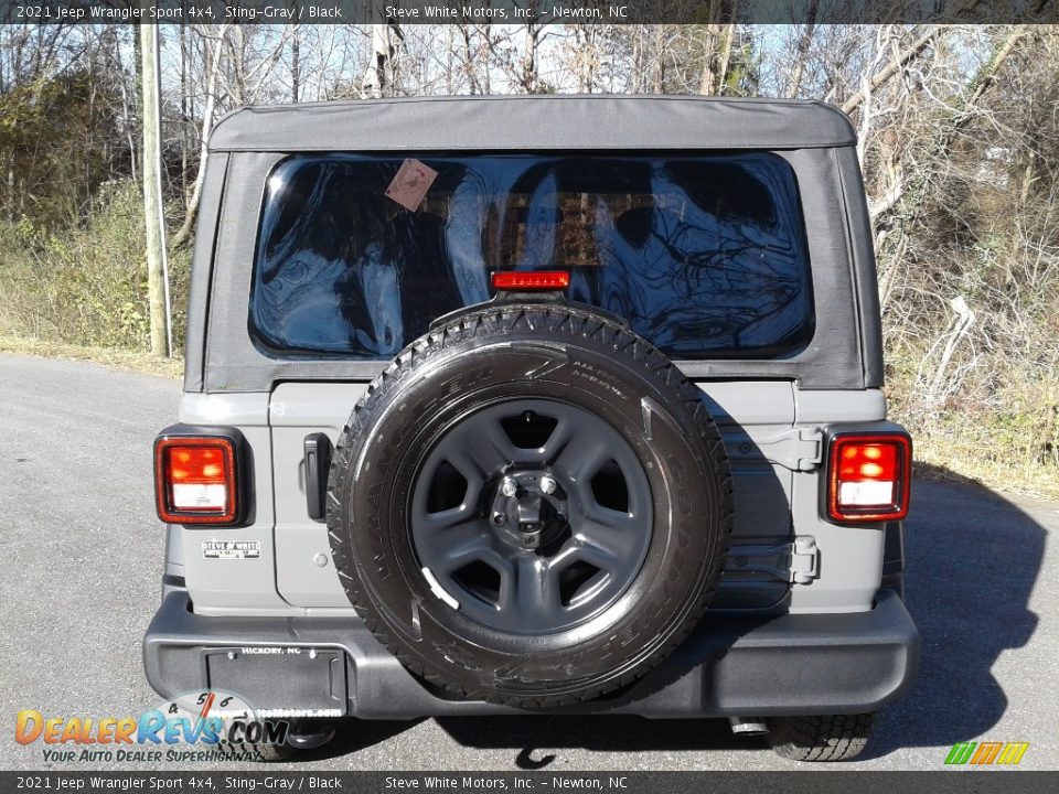 2021 Jeep Wrangler Sport 4x4 Sting-Gray / Black Photo #7