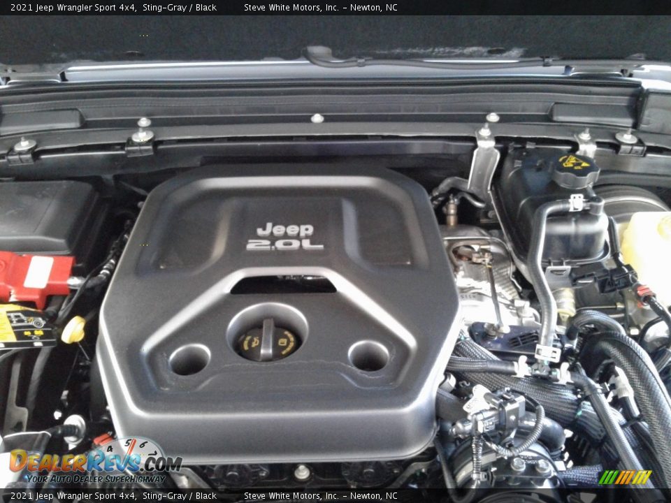 2021 Jeep Wrangler Sport 4x4 2.0 Liter Turbocharged DOHC 16-Valve VVT 4 Cylinder Engine Photo #9