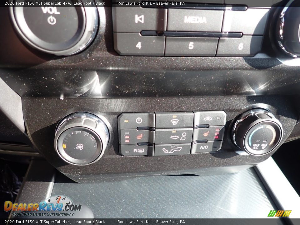 2020 Ford F150 XLT SuperCab 4x4 Lead Foot / Black Photo #17