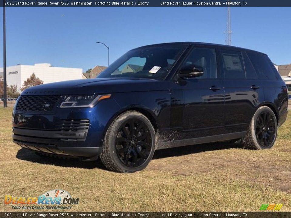 2021 Land Rover Range Rover P525 Westminster Portofino Blue Metallic / Ebony Photo #2