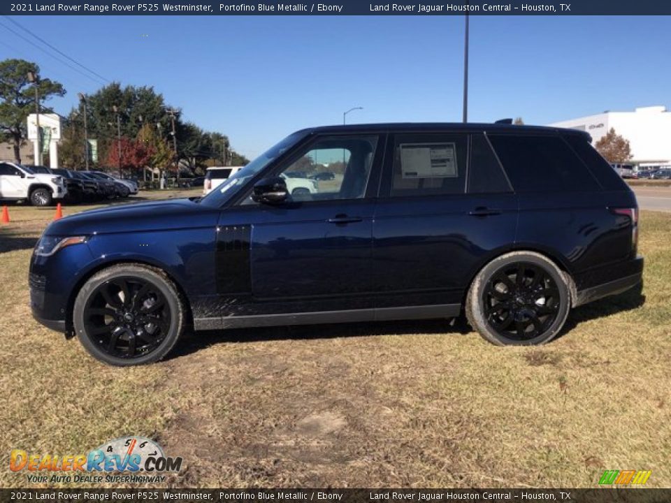 2021 Land Rover Range Rover P525 Westminster Portofino Blue Metallic / Ebony Photo #7