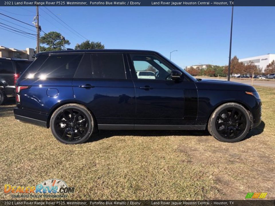2021 Land Rover Range Rover P525 Westminster Portofino Blue Metallic / Ebony Photo #8