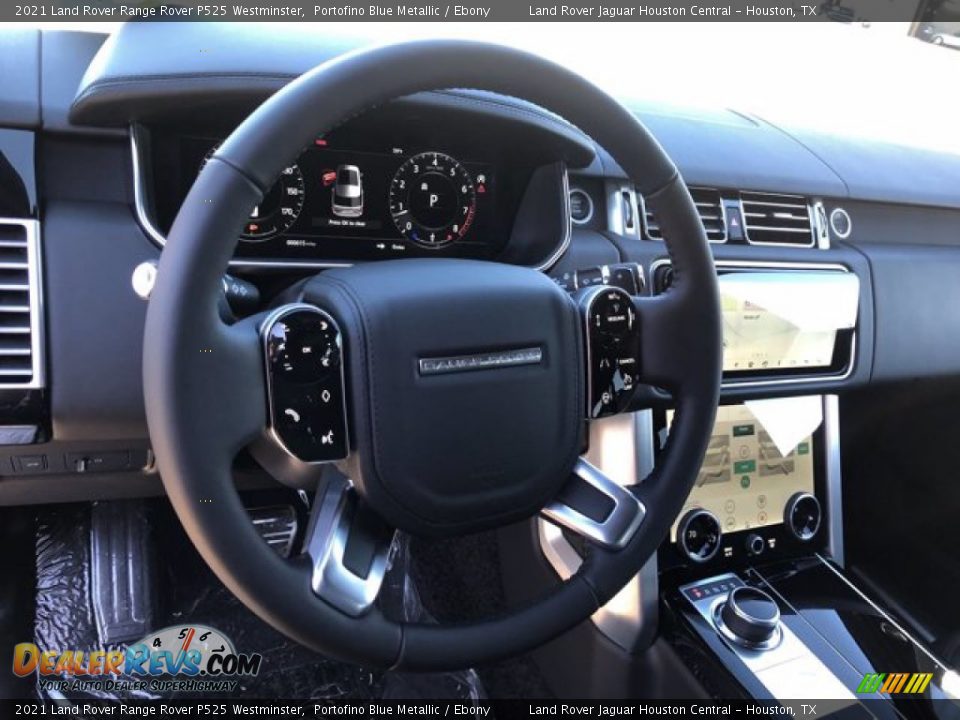 2021 Land Rover Range Rover P525 Westminster Portofino Blue Metallic / Ebony Photo #18