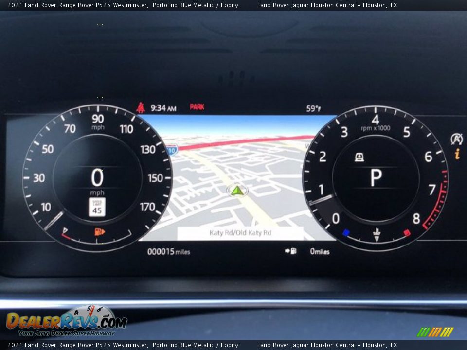 2021 Land Rover Range Rover P525 Westminster Portofino Blue Metallic / Ebony Photo #19