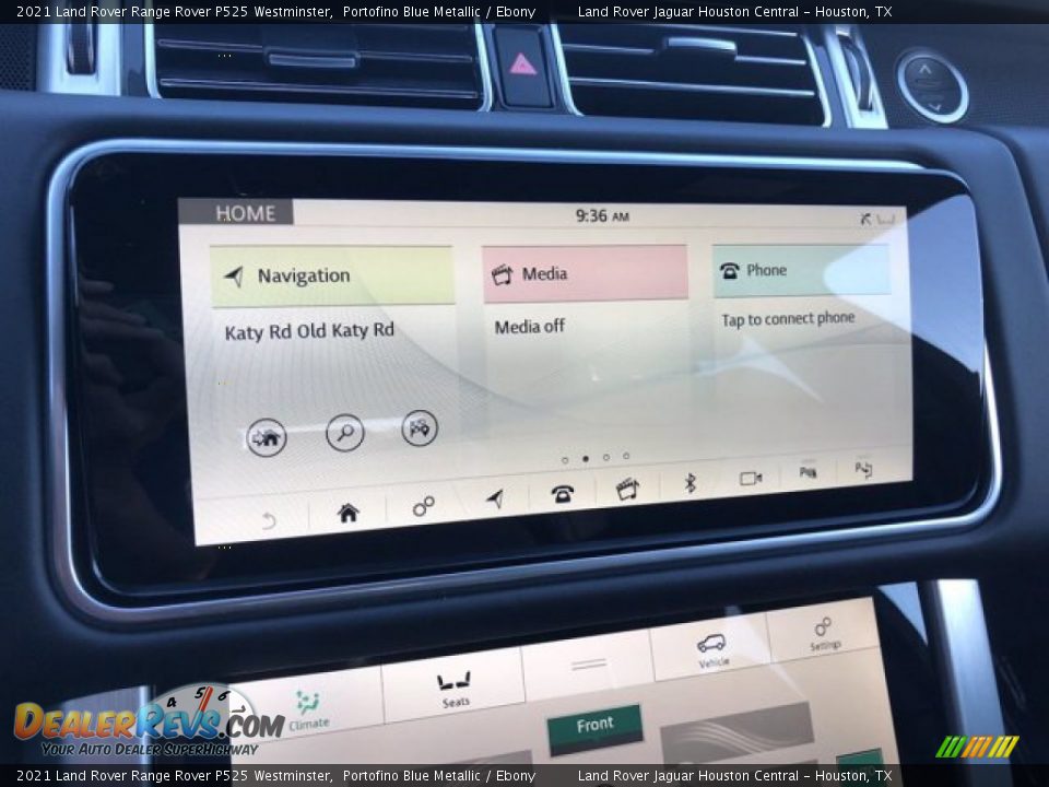2021 Land Rover Range Rover P525 Westminster Portofino Blue Metallic / Ebony Photo #21