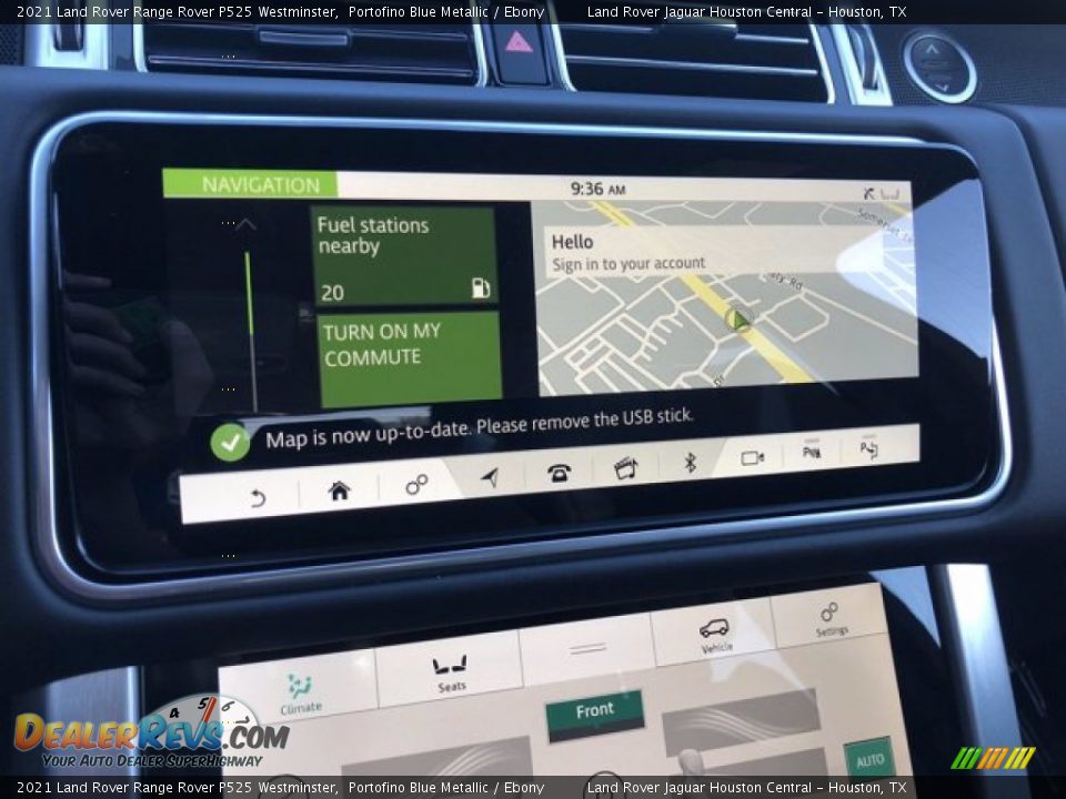 2021 Land Rover Range Rover P525 Westminster Portofino Blue Metallic / Ebony Photo #22