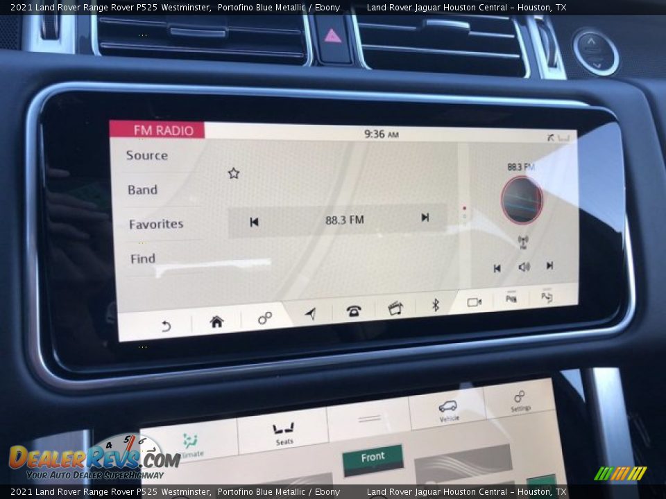 2021 Land Rover Range Rover P525 Westminster Portofino Blue Metallic / Ebony Photo #23