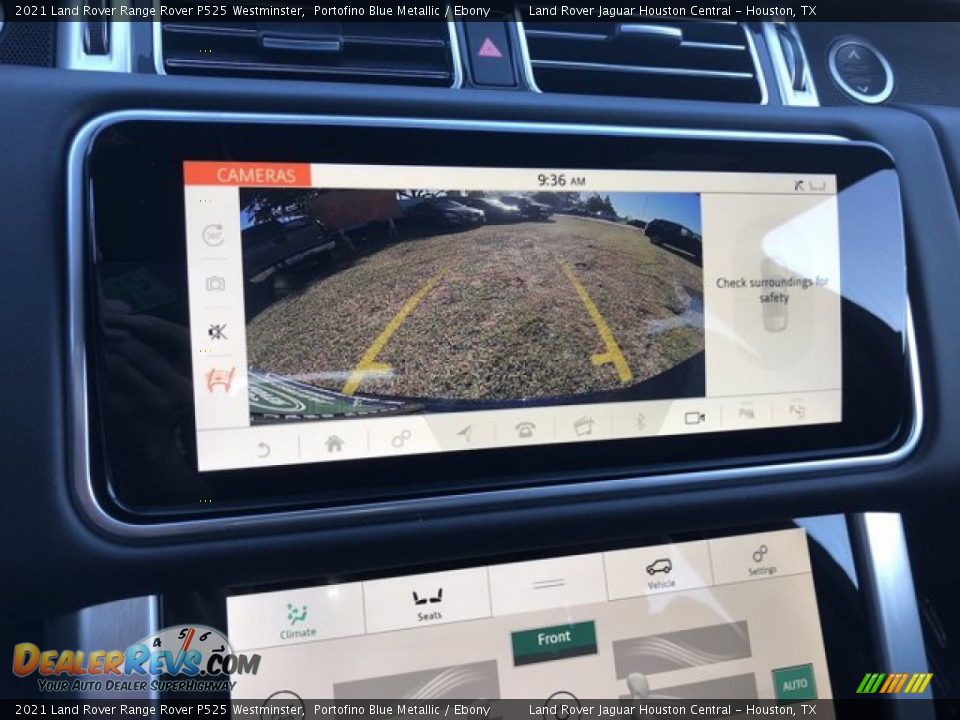 2021 Land Rover Range Rover P525 Westminster Portofino Blue Metallic / Ebony Photo #24