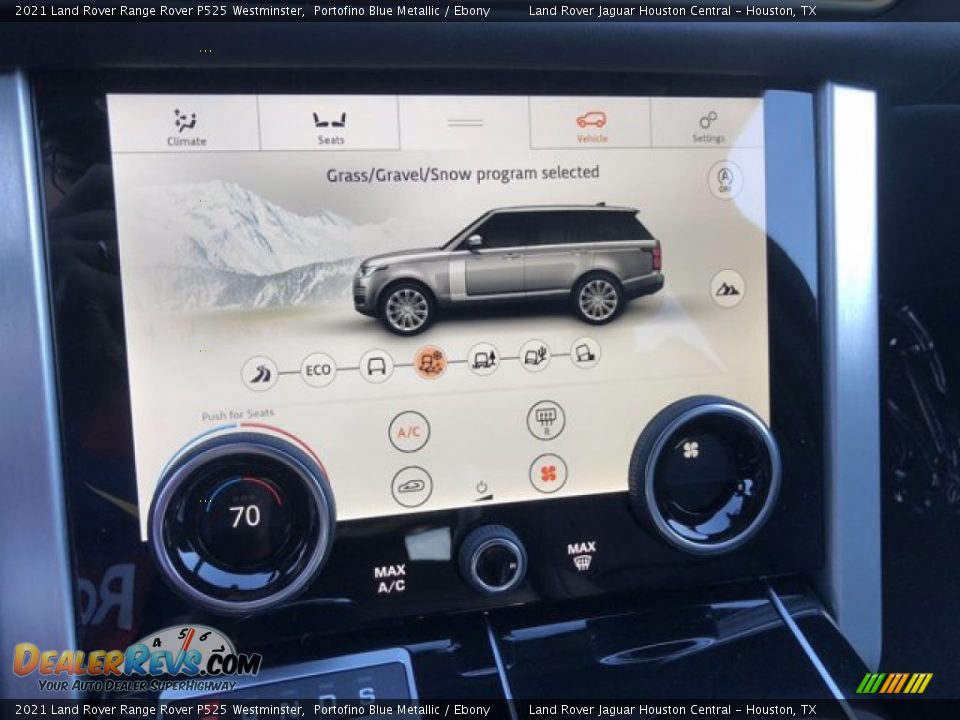 2021 Land Rover Range Rover P525 Westminster Portofino Blue Metallic / Ebony Photo #26