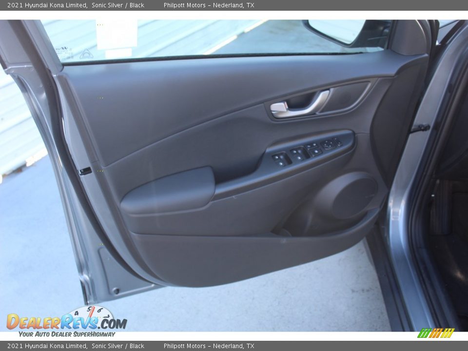 2021 Hyundai Kona Limited Sonic Silver / Black Photo #9