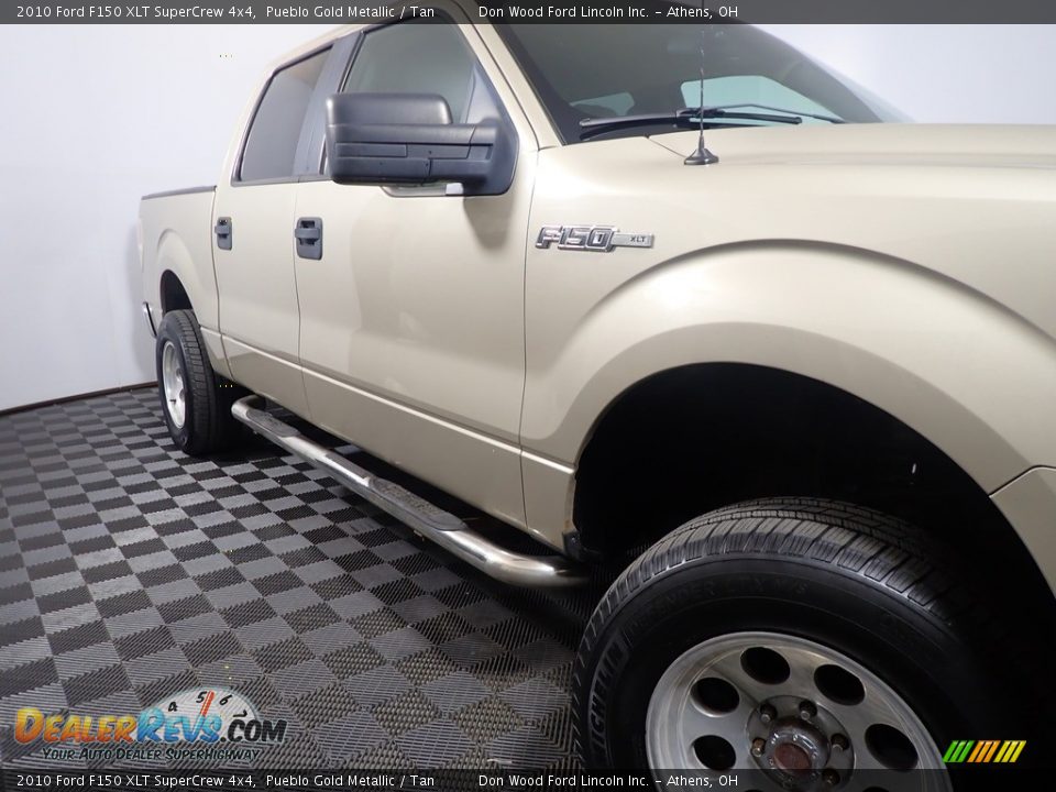2010 Ford F150 XLT SuperCrew 4x4 Pueblo Gold Metallic / Tan Photo #3